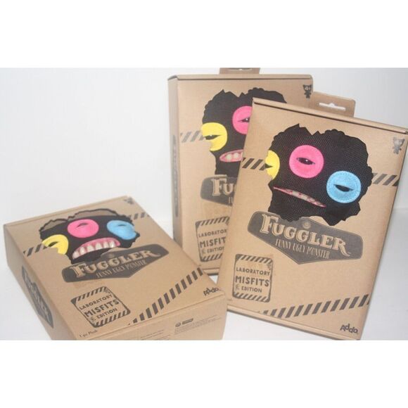 Fuggler Funny Laboratory Misfit Ugly Monster NWOT In Box - Picture 3 of 5